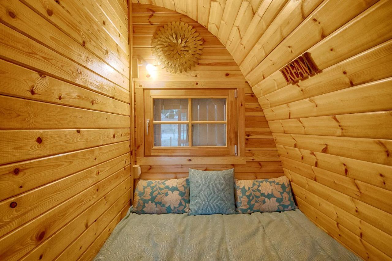 Affittacamere Glamping Turquesa, Feel And Relax In A Wood House Corredoura Esterno foto